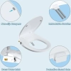 Image for Hibbent Bidet Toilet Seat Non-Electric Bidet Toilet Attachments with Dual Nozzles - SC208 Round
