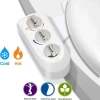 Image for Hibbent Attachable Bidet with Self Cleaning Dual Nozzle Hot and Cold Water Bidet Sprayer - 2000