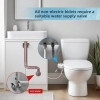 Image for Hibbent Attachable Bidet with Self Cleaning Dual Nozzle Hot and Cold Water Bidet Sprayer - 2000