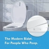 Image for BUTT BUDDY Suite - Smart Bidet Toilet Seat Attachment & Fresh Water Sprayer (Cool & Warm Temperature Control | Dual-Nozzle Cleaning, Adjustable Pressure | Easy Setup, Universal Fit)