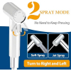 Image for Chrome Handheld Bidet Sprayer for Toilet, Magnetic Jet Spray for Toilet with 2 Modes, Wall Mount Adjustable Water Pressure Hand Bidet