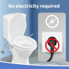 Image for Round Non-Electric Bidet Toilet Seat
