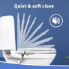 Image for Round Non-Electric Bidet Toilet Seat