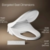 Image for PureWash® E880 Elongated bidet toilet seat with remote control