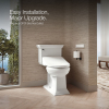 Image for PureWash® E875 Round-front bidet toilet seat with remote control