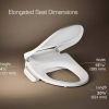 Image for PureWash® E545 Elongated bidet toilet seat