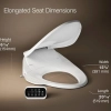 Image for PureWash® E750 Elongated bidet toilet seat with remote control