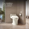 Image for PureWash® E700 Elongated bidet toilet seat with remote control