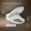 Image for PureWash® E875 Elongated bidet toilet seat with remote control