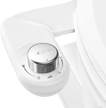 LEIVI Bidet Attachment for Toilet, Ultra-Slim Bidets for Existing Toilets with Dual Nozzle, Hygienic Toilet Bidet, Fresh Cold Water Sprayer, Adjustable Water Pressure