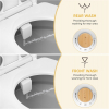 Image for LEIVI Bidet Attachment for Toilet, Ultra-Slim Bidets for Existing Toilets with Dual Nozzle, Hygienic Toilet Bidet, Fresh Cold Water Sprayer, Adjustable Water Pressure
