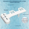 Image for Toilet Seat Bidet With Self Cleaning Dual Nozzle, Hot And Cold Water Spray - Non-Electric Mechanical Bidet Toilet Attachment For Rear Or Female Washing Sanitizing - For All Adults - Suitable for Bathroom Hygiene - Perfect Gift for Family & Friends