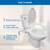 Image for Ultra-Slim Bidet Attachment for Toilet - Non-Electric, Dual Nozzle (Front & Rear Wash), Adjustable Water Pressure, Easy Install