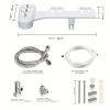 Image for Toilet Seat Bidet With Self Cleaning Dual Nozzle, Hot And Cold Water Spray - Non-Electric Mechanical Bidet Toilet Attachment For Rear Or Female Washing Sanitizing - For All Adults - Suitable for Bathroom Hygiene - Perfect Gift for Family & Friends