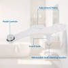 Image for Ultra-Slim Bidet Attachment for Toilet - Non-Electric, Dual Nozzle (Front & Rear Wash), Adjustable Water Pressure, Easy Install