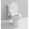 Image for Mainstays Single Nozzle Bidet Attachment Self Cleaning Daisy White Non-Electric Thin Modern Design ABS