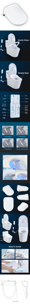 Image for Smart Toilet Seat Best Intelligent Bathroom Appliance Toilet Lid MA-AK66