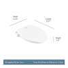 Image for Moen 2-series Non-electronic Bidet Seat