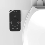 Prispa Bidet Attachment for Toilet - Bidet Toilet Seat Attachment Self Cleaning Bidet Dual Nozzle - Non-Electric Mechanical Bidet