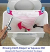 Image for Aquaus SprayMate & Aquaus 360 Diaper Sprayer for Toilet Bundle