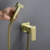 Image for Handheld Bidet Sprayer for Toilet, Brass Baby Cloth Diaper Sprayer Kit with Hose Brass Valve