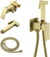 Image for Handheld Bidet Sprayer for Toilet, Brass Baby Cloth Diaper Sprayer Kit with Hose Brass Valve