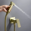 Image for Handheld Bidet Sprayer for Toilet, Brass Baby Cloth Diaper Sprayer Kit with Hose Brass Valve