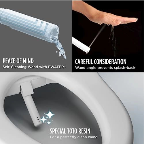 WASHLET S7 - Contemporary - Elongated with ewater+
