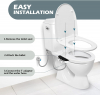 Image for VicnKioH Bidet Attachment for Toilet Self Cleaning, Non-Electric Dual Nozzle Bidet Toilet Attachment with Feminine Wash, Fresh Water Jet Spray for Toilet Seat Attachment, Easy Installation, Black