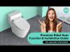 Image for Bidet Toilet Seat VB-6000SE(Elongated) / VB-6100SR(Round)
