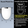 Image for Round Bidet Toilet Seat