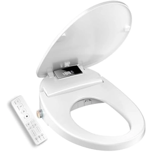 Smart Bidet Toilet Seat Elongated Remote Control