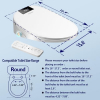 Image for Upgrade Smart Bidet Toilet Seat Round