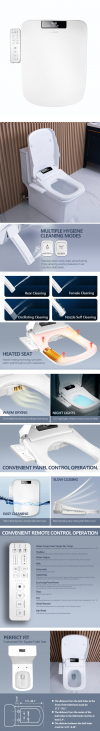 Image for Square Smart Bidet Toilet Seat