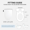 Image for INUS 2900 Electric Multiple Spray Modes Heated Bidet Seat