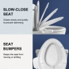 Image for ZMJH S001-B1 Bidet Toilet Seat Non-Electric