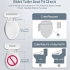 Image for ZMJH ZMA102 Bidet Toilet Seat