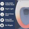 Image for ZMJH S005-B3 Heated Toilet Seat with Night Light