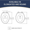 Image for ZMJH ZMA201 Elongated Smart Toilet Seat