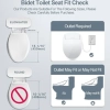 Image for ZMJH ZMA201S Electronic Smart Bidet Toilet Seat